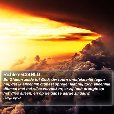 Richtere 6:39 NLD Bible Verse Image