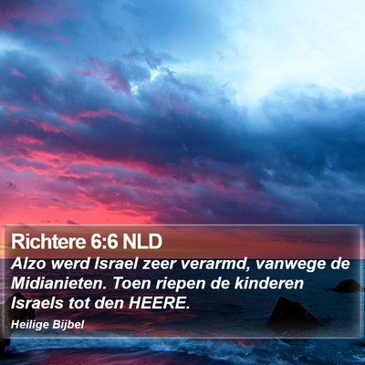 Richtere 6:6 NLD Bible Verse Image