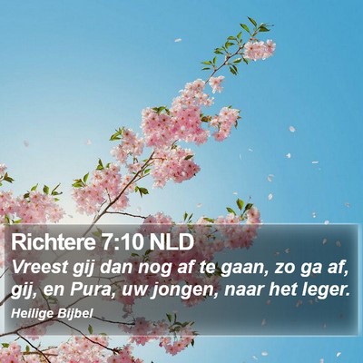 Richtere 7:10 NLD Bible Verse Image