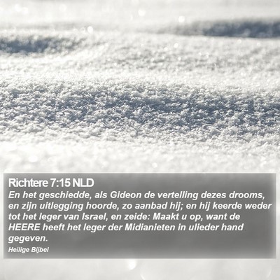 Richtere 7:15 NLD Bible Verse Image