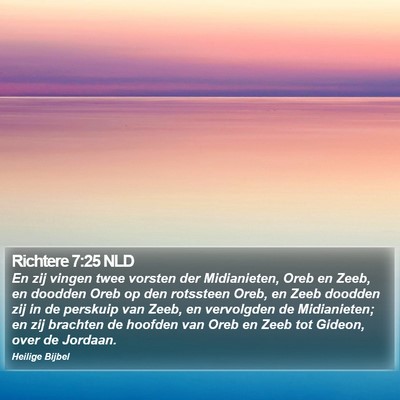 Richtere 7:25 NLD Bible Verse Image