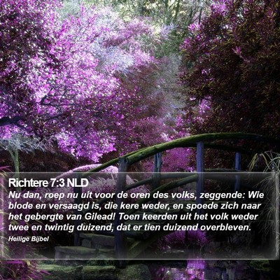 Richtere 7:3 NLD Bible Verse Image