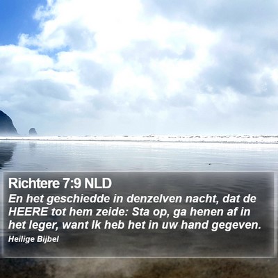 Richtere 7:9 NLD Bible Verse Image