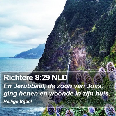 Richtere 8:29 NLD Bible Verse Image