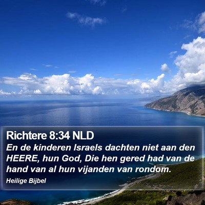 Richtere 8:34 NLD Bible Verse Image