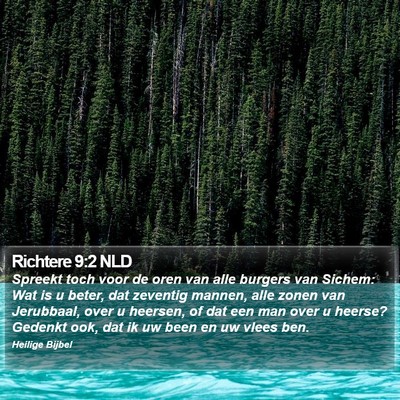 Richtere 9:2 NLD Bible Verse Image