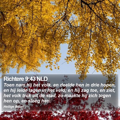 Richtere 9:43 NLD Bible Verse Image