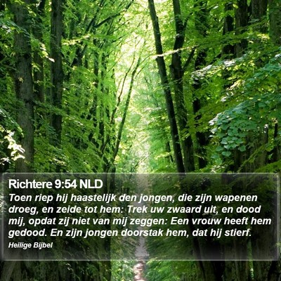 Richtere 9:54 NLD Bible Verse Image