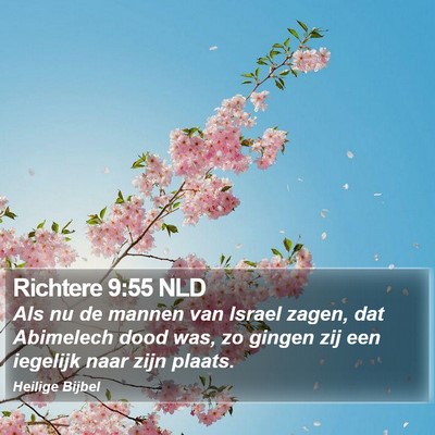 Richtere 9:55 NLD Bible Verse Image