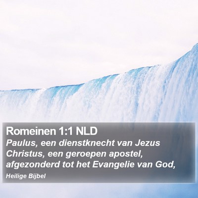Romeinen 1:1 NLD Bible Verse Image