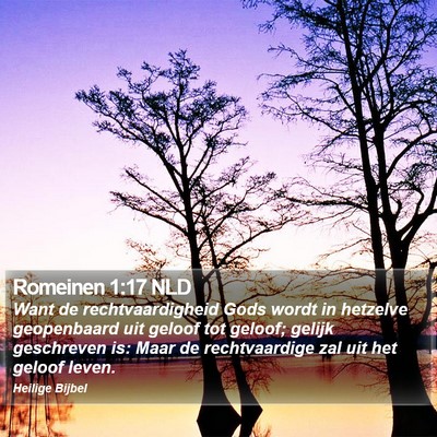 Romeinen 1:17 NLD Bible Verse Image