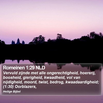 Romeinen 1:29 NLD Bible Verse Image
