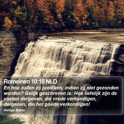 Romeinen 10:15 NLD Bible Verse Image