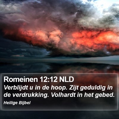 Romeinen 12:12 NLD Bible Verse Image