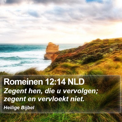 Romeinen 12:14 NLD Bible Verse Image
