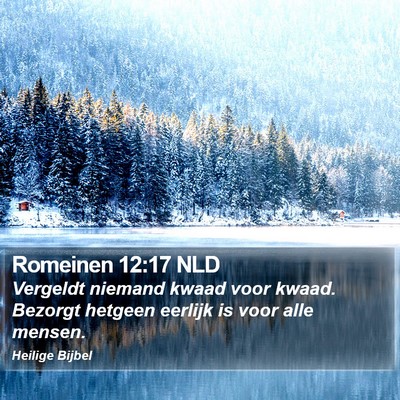Romeinen 12:17 NLD Bible Verse Image