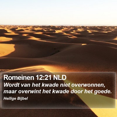 Romeinen 12:21 NLD Bible Verse Image