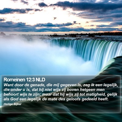 Romeinen 12:3 NLD Bible Verse Image