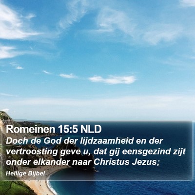 Romeinen 15:5 NLD Bible Verse Image