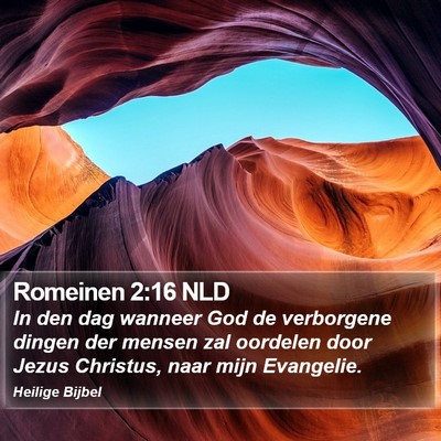 Romeinen 2:16 NLD Bible Verse Image