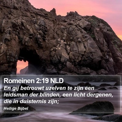 Romeinen 2:19 NLD Bible Verse Image