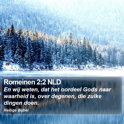 Romeinen 2:2 NLD Bible Verse Image