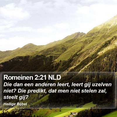 Romeinen 2:21 NLD Bible Verse Image