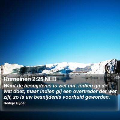 Romeinen 2:25 NLD Bible Verse Image