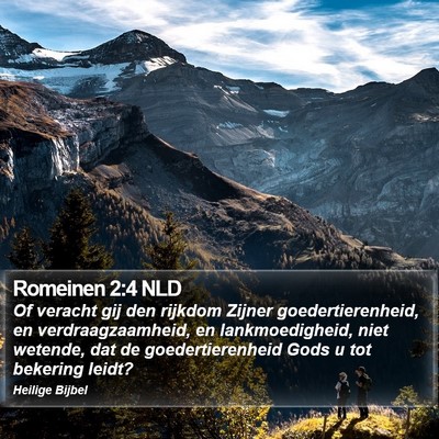 Romeinen 2:4 NLD Bible Verse Image