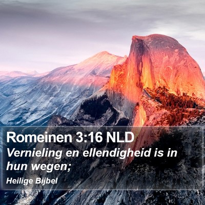 Romeinen 3:16 NLD Bible Verse Image