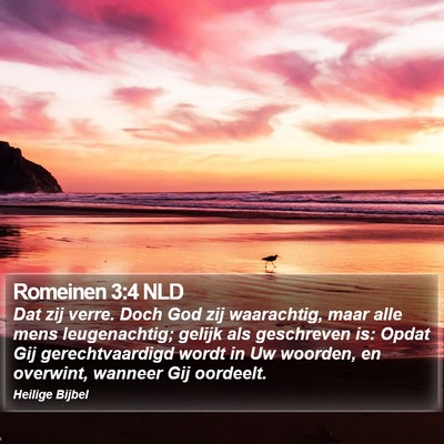 Romeinen 3:4 NLD Bible Verse Image