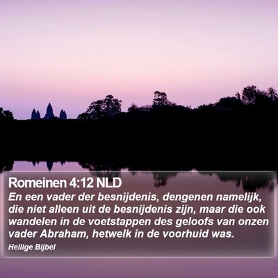 Romeinen 4:12 NLD Bible Verse Image