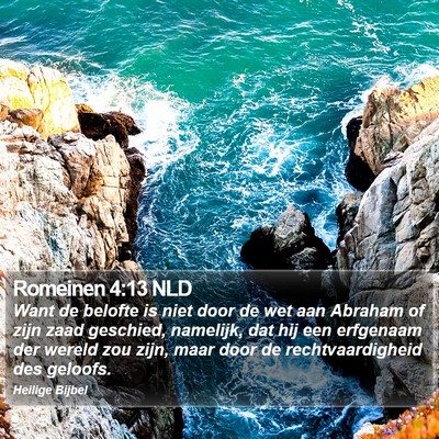 Romeinen 4:13 NLD Bible Verse Image