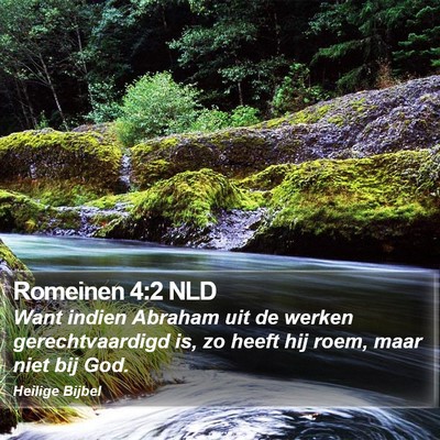 Romeinen 4:2 NLD Bible Verse Image