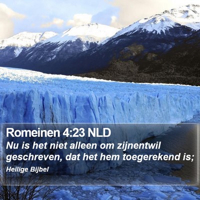 Romeinen 4:23 NLD Bible Verse Image