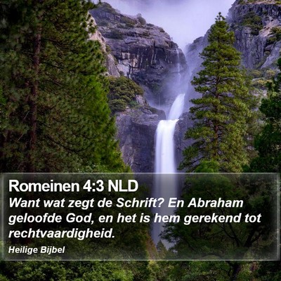 Romeinen 4:3 NLD Bible Verse Image