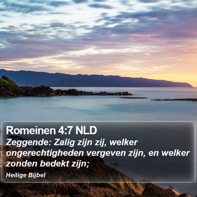 Romeinen 4:7 NLD Bible Verse Image