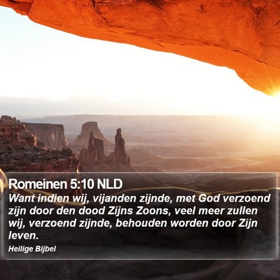 Romeinen 5:10 NLD Bible Verse Image