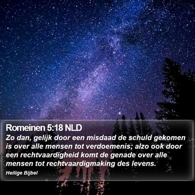 Romeinen 5:18 NLD Bible Verse Image