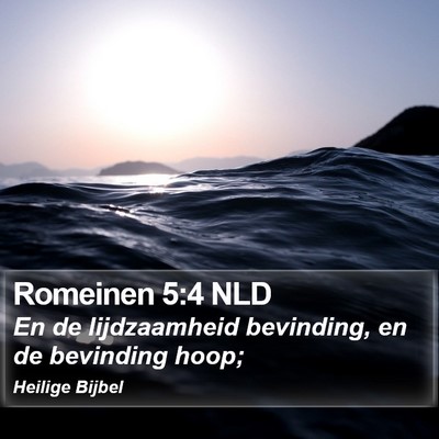 Romeinen 5:4 NLD Bible Verse Image