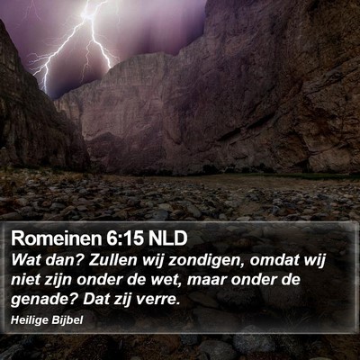 Romeinen 6:15 NLD Bible Verse Image