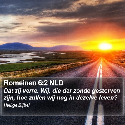 Romeinen 6:2 NLD Bible Verse Image