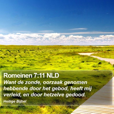 Romeinen 7:11 NLD Bible Verse Image