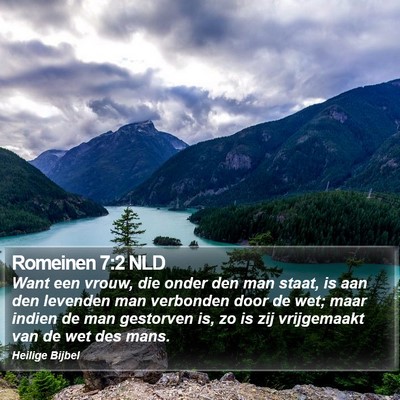 Romeinen 7:2 NLD Bible Verse Image