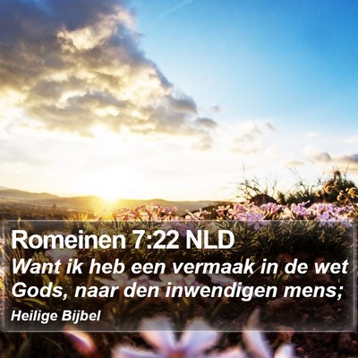 Romeinen 7:22 NLD Bible Verse Image