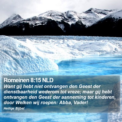 Romeinen 8:15 NLD Bible Verse Image