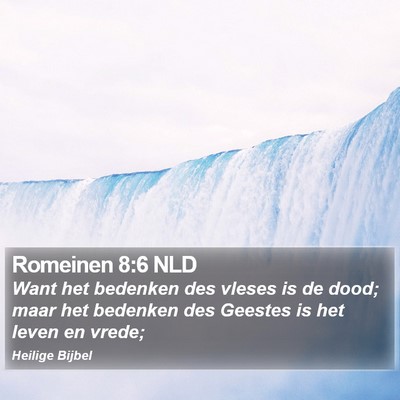Romeinen 8:6 NLD Bible Verse Image