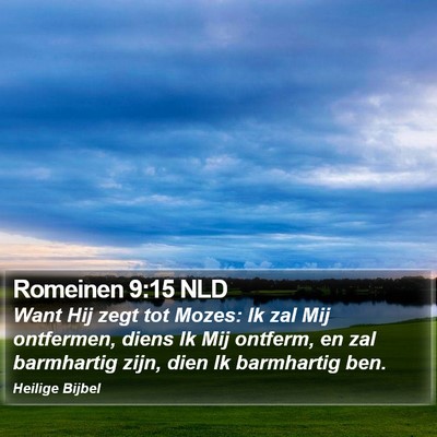 Romeinen 9:15 NLD Bible Verse Image