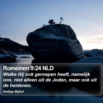 Romeinen 9:24 NLD Bible Verse Image