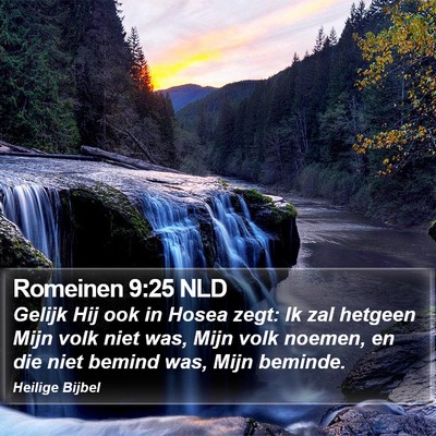 Romeinen 9:25 NLD Bible Verse Image